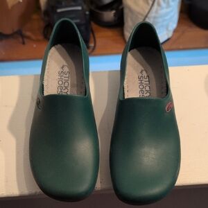 Women's Green Mules